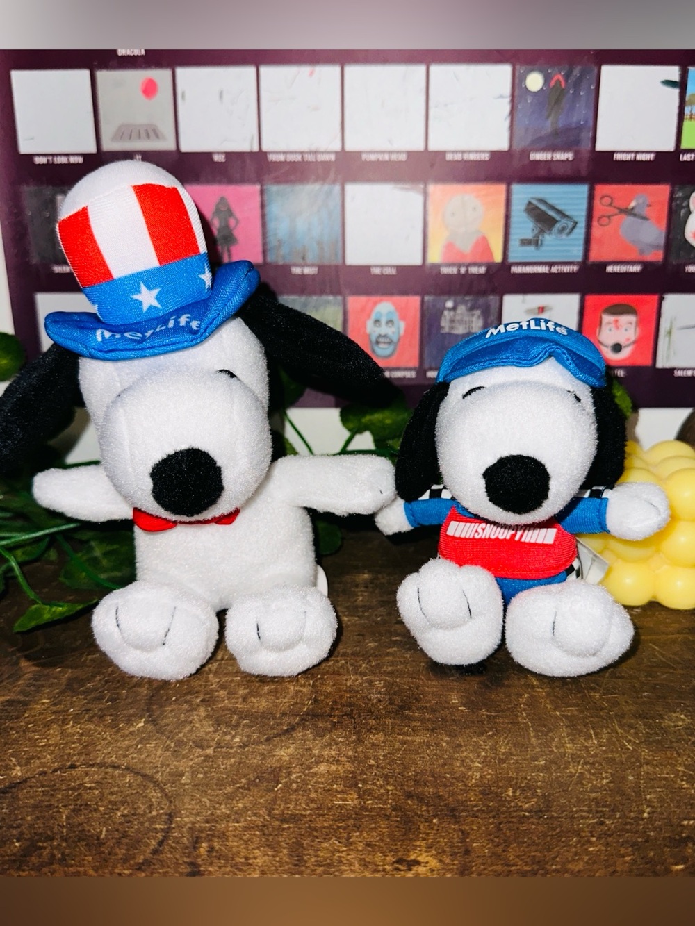 Snoopy Peanuts MetLife Plush Bundle